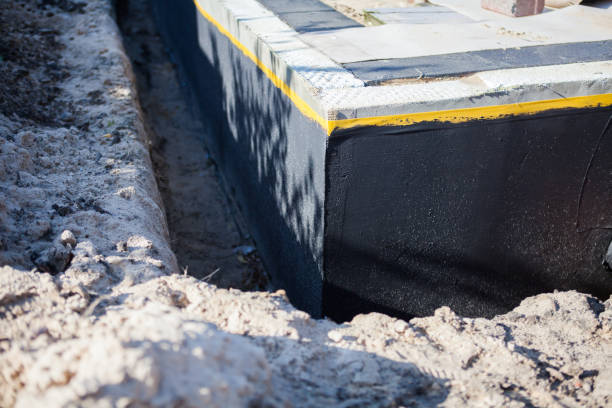 Professional Waterproofing technician working in Pratts, VA